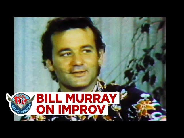 Bill Murray on the benefits of improv comedy in 1981