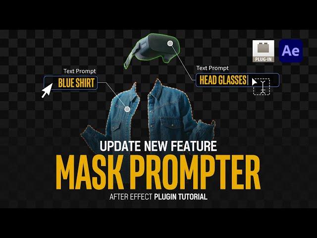After Effects Plugin Mask Prompter New Feature Text Prompter