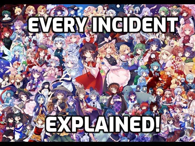 Every Touhou Incident EXPLAINED (th6-th19)