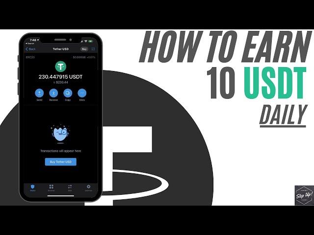 Learn How to Get Free USDT Daily: Simple Tips for Beginners | Earn 10 USDT Sign-Up Bonus