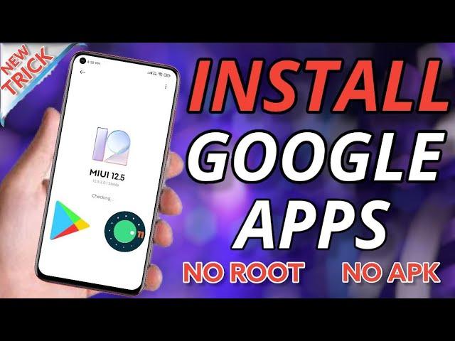 (NEW TRICK) Google play store on miui 12.5 android 11 china rom| install Google play play store