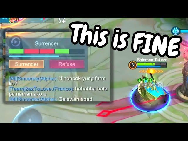 The Most Realistic Solo Queue Video | Minsitthar Mobile Legends Shinmen Takezo