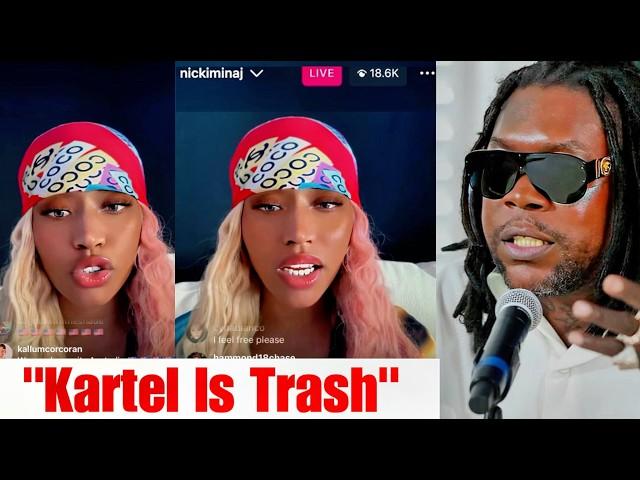 BIG NEW! Nicki Minaj Just Diss Vybz Kartel & Pick Side With Alkaline