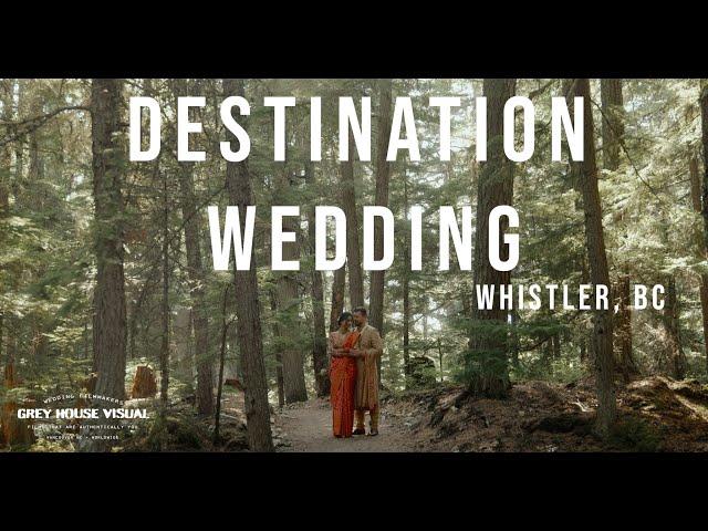 Whistler, BC Destination Wedding - Shot on Lumix S5ii