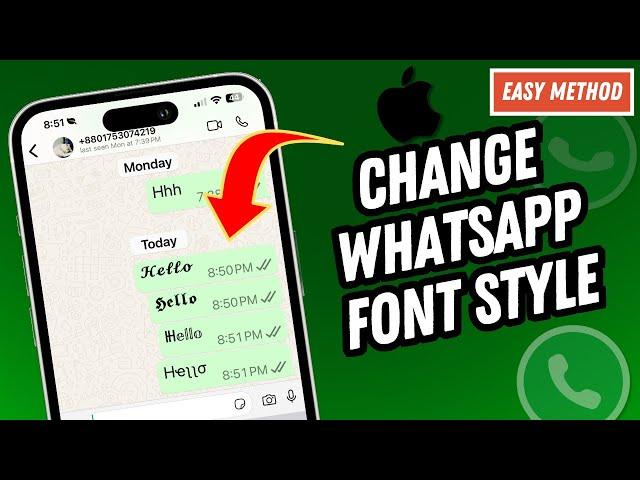 How To Change WhatsApp Font Style Without Any App?