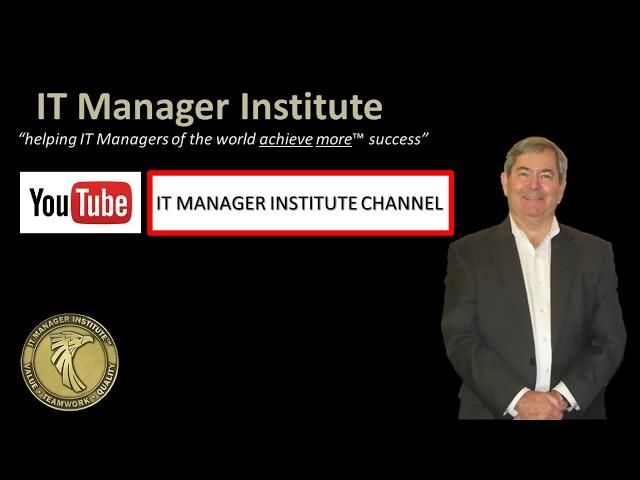 IT Manager Institute CHANNEL