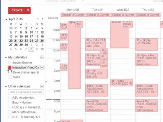 Calendar Migration Tutorial