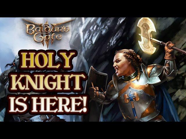 Baldur's Gate 3: Panel From Hell, Patch 9 And The Paladin!