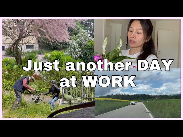 Filipina living in Switzerland  | Just another Day at Work ‍‍