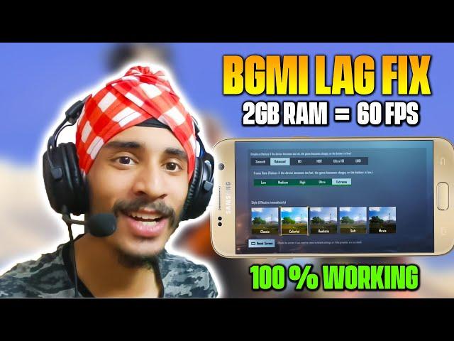 How To FIX LAG in BGMI/PUBG | BGMI 3.1 Android Lag FIX | BGMI Lag ko sahi karen 2GB,3GB,4GB,6GB RAM