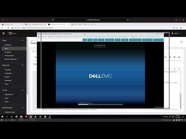 Dell EMC PowerEdge Server PXE Boot and RHEL 8 Installation with Ansible Automation Platform