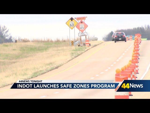 INDOT launches safe zones program to enforce speed limit cameras in work zones starting 2025