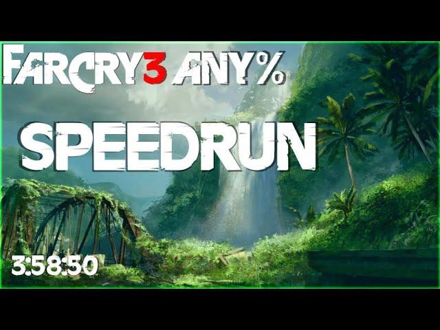 Far Cry 3 Any% Speedrun in 3:58:50