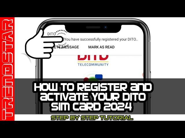 Paano mag register ng DITO Sim Card 2024 | How to register DITO Sim Card | Sim Card Registration