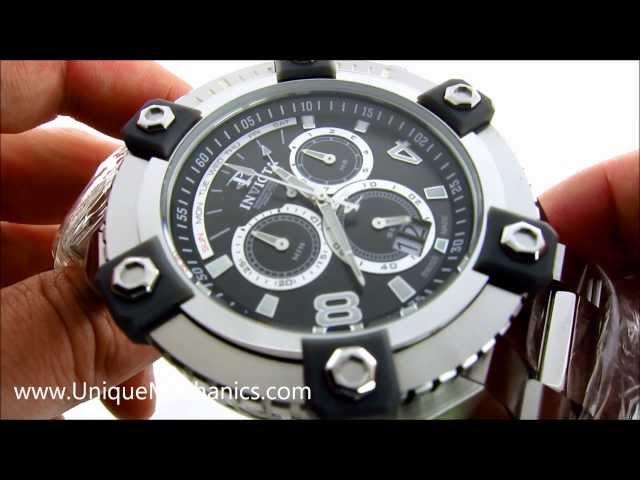 Invicta Watch 0335 Arsenal Chronograph Stainless Steel 63MM