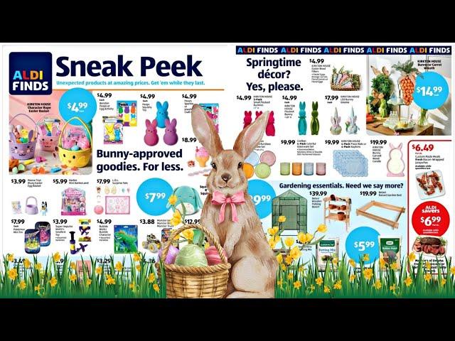 ALDI SNEAK PEEK 3/26/2025 - 4/1/2025