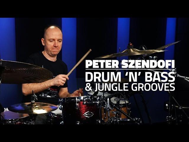 Peter Szendofi: Drum 'n' Bass & Jungle Grooves - FULL DRUM LESSON (Drumeo)