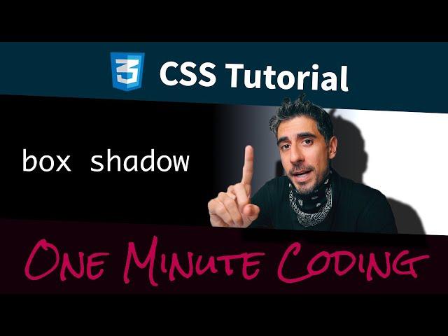 CSS Box Shadow (in 1 minute)