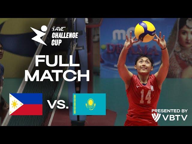  PHI vs  KAZ - Semifinals | AVC Challenge Cup 2024 - presented by VBTV