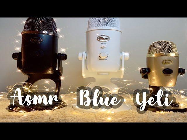 ASMR |WHICH BLUE YETI MIC IS FOR YOU?!?| review: whispers: tapping : nano : original : x pro