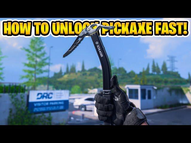How To UNLOCK The NEW "PICKAXE" in MW2!  How To Unlock Pickaxe MWII!