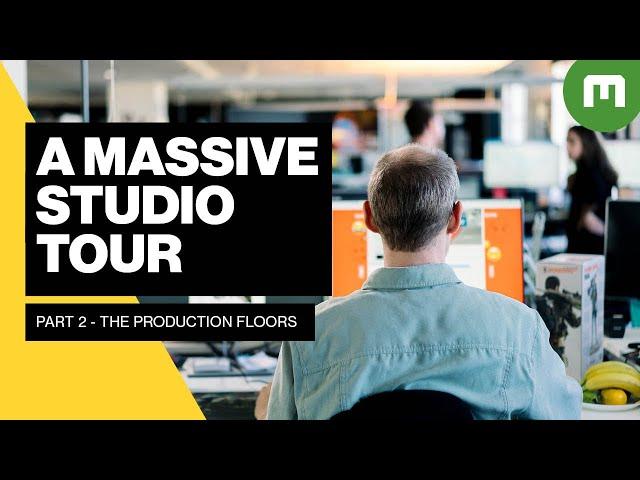 A Massive Game Studio Tour - Part 2 (The production floors)