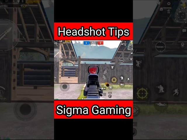 Perfect Aim For Headshot || Bgmi tips and tricks || #pubgmobile #bgmishorts #bgmi #pubg #shorts