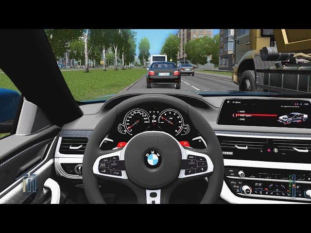 City Car Driving - BMW M5 F90 | Fast Driving