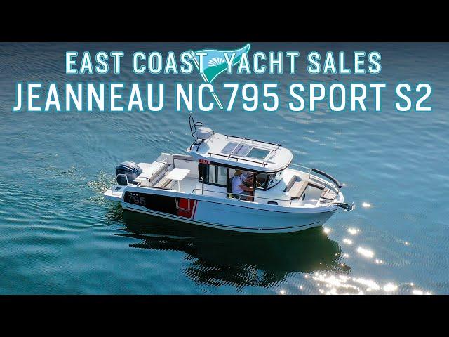 Jeanneau NC 795 Sport S2 For Sale [$170,000] - Walkthrough Tour