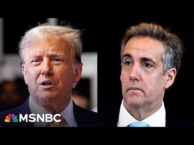 Michael Cohen on Trump’s efforts to investigate his foes: ‘I warned the whole country and the world’