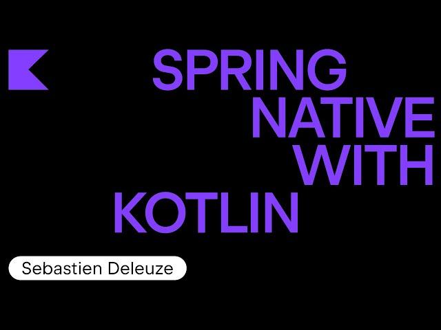 Spring Native with Kotlin