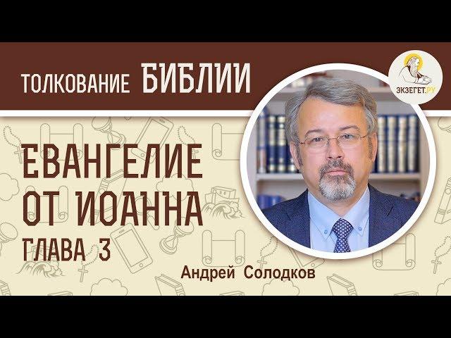 Евангелие от Иоанна. Глава 3. Андрей Солодков. Новый Завет