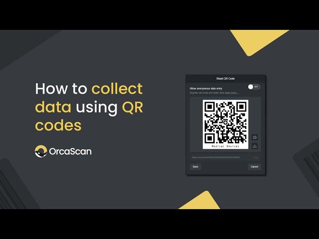How to collect data using QR codes with Orca Scan