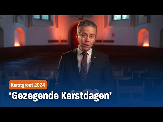 'Geef Vrede, Heer, geef vrede' - Kerstgroet 2024