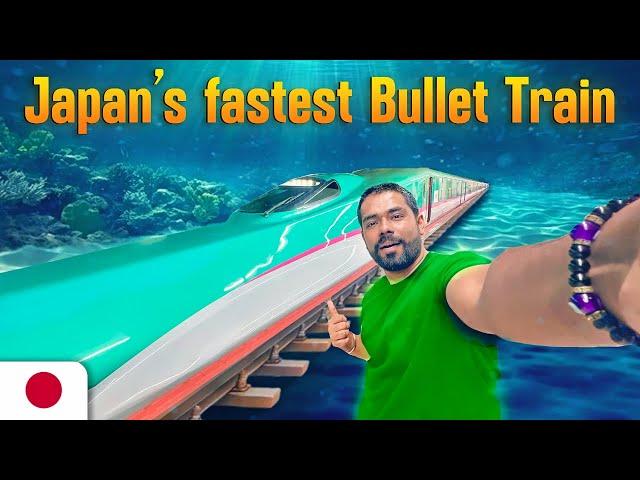 Traveling in Japan’s fastest underwater Bullet Train ECONOMY CLASS | Indian in Japan |