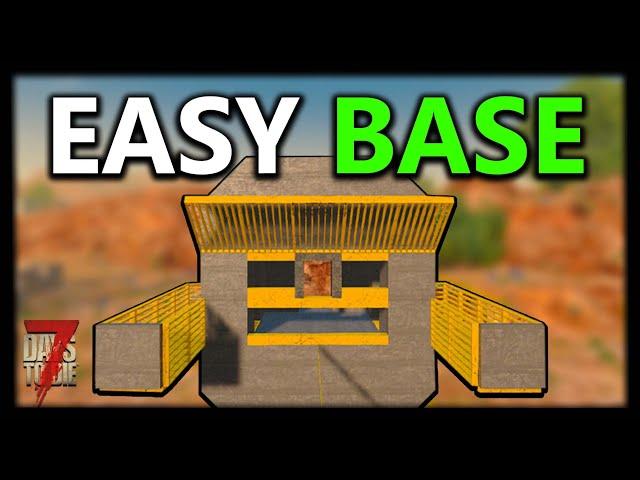 7 Days To Die - The BEST STARTING BASE? - Alpha 21