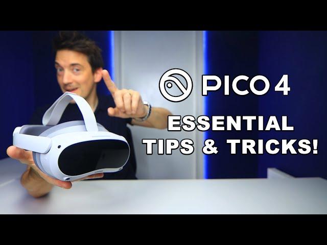 PICO 4 Essential Tips and Tricks! #picoxr #pico4 #pico4fun