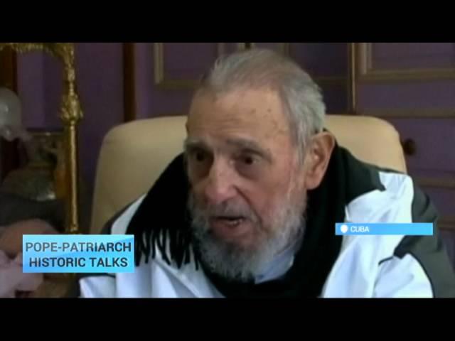 Pope Patriarch Historic Talks: Fidel Castro issues peace message after the meeting