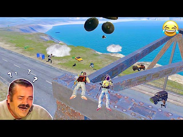 NEXT LEVEL BRIDGE CAMPING  PUBG FUNNY MOMENTS 