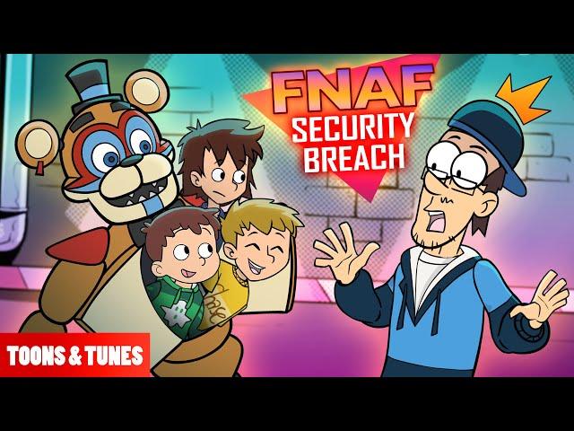 Freddy's Security Breach Megaplex Escape Attempt (FGTeeV x FNAF Animation)