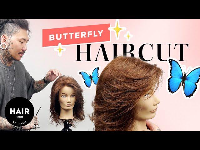 Butterfly Haircut Tutorial | Beauty School | Hair.com