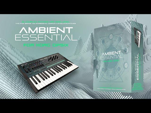 Korg OPsix Sound Bank Ambient Essential by CO5MA