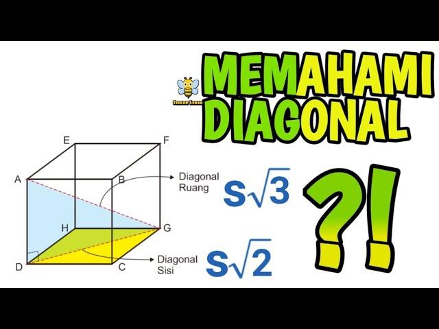 CARA MEMAHAMI DIAGONAL SISI DAN DIAGONAL RUANG KUBUS