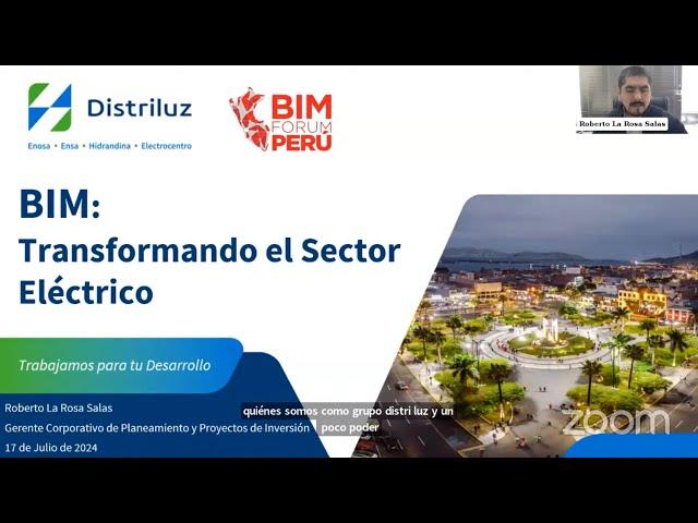 BFP Seminario Web: BIM transformando el sector eléctrico