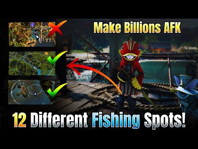 Make 3 BILLION+ in Black Desert Online with These 12 AFK Fishing Spots