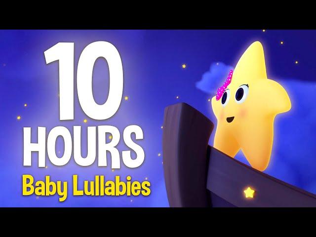 Twinkle Twinkle Little Star! - NO ADS | 10 Hours | Bedtime Music for Babies | Sensory Lullabies 