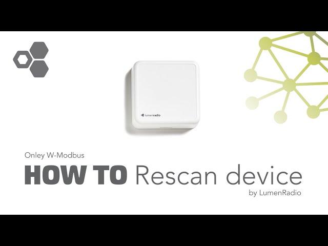 How to Rescan device