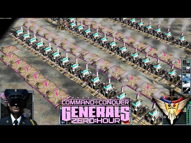 USA Boss 1vs7 Generals $10K | Command & Conquer Generals Zero Hour