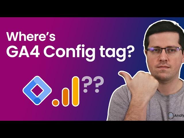 Missing GA4 configuration tag? Here's the solution