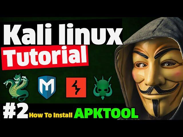 Kali Linux Tutorial :- How To Install APKTOOL in Kali Linux | 2023 | #cybersecurityawareness